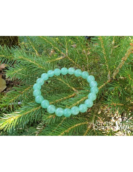 Bracelet «Quiétude» Aventurine Verte Pierre semi-précieuse