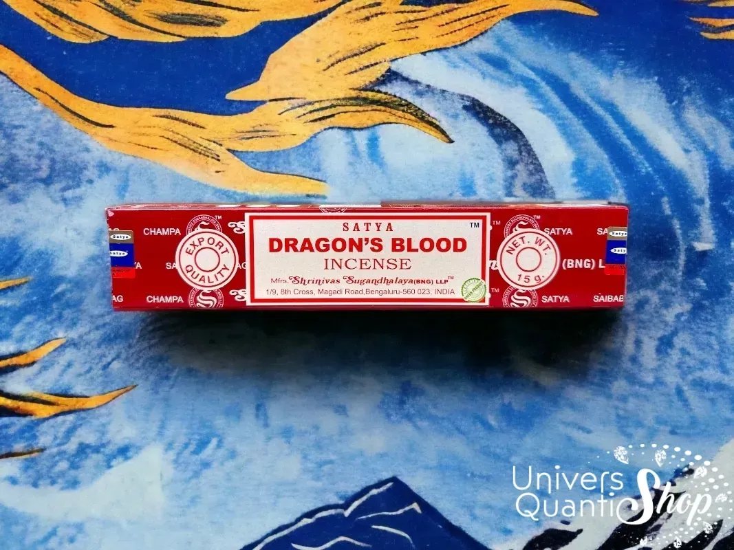 Encens Satya Dragons Blood Sang De Dragon Encens Naturel Indien