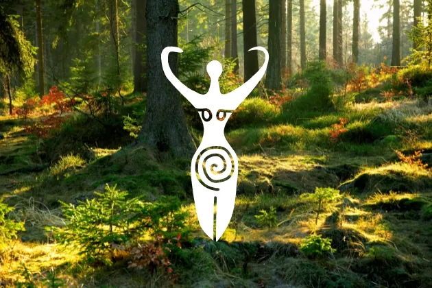 déesse spirale signification wicca